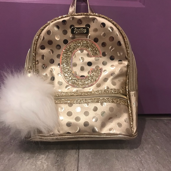 Justice Handbags - Justice Initial Mini Backpack! Letter C